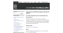 Desktop Screenshot of network23.org