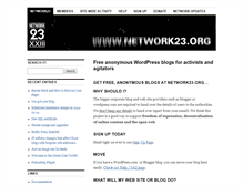 Tablet Screenshot of network23.org